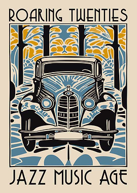Roaring Twenties Jazz Music Age