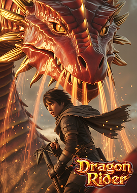 Dragon Rider Fantasy Art