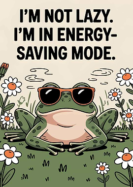 Frog in Energy-Saving Mode