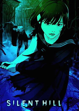 Silent Hill f Anime Style Illustration
