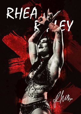 Rhea Ripley WWE Portrait