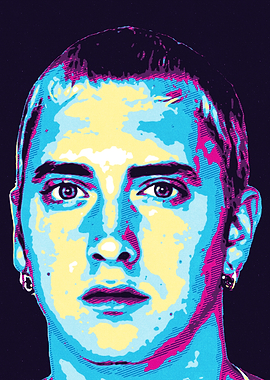 Eminem Pop Art Portrait