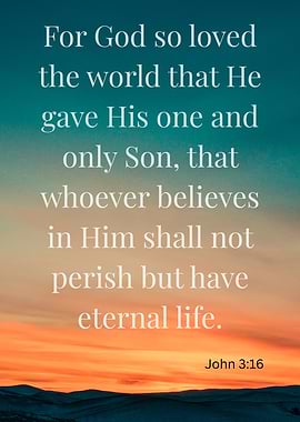 John 3:16 | Bible Verse