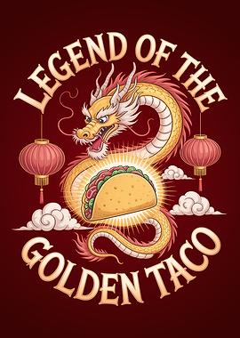 Legend of the Golden Taco Illustration