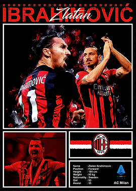 Zlatan Ibrahimović Poster