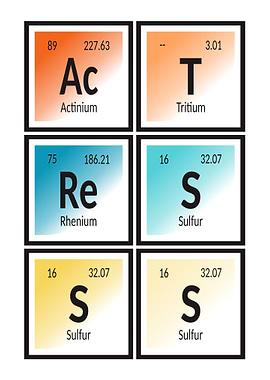 Periodic Table Elements: Actress
