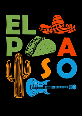 El Paso Texas Souvenir Men Trip Cactus El Paso