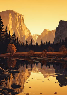 Golden Yosemite
