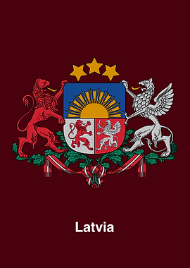 Coat of Arms of Latvia