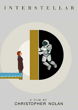 Interstellar Movie Poster Minimalist