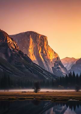 Yosemite Valley at Sunrise