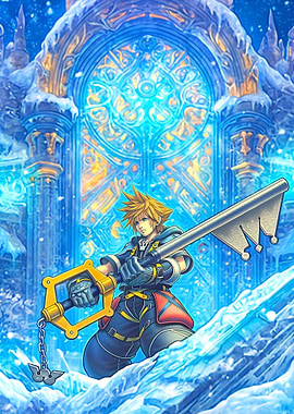 Sora in Frozen World