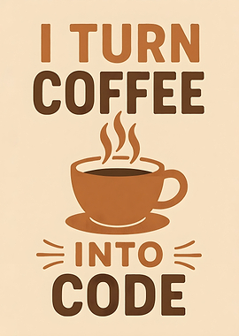 Coffee into Code Graphic
