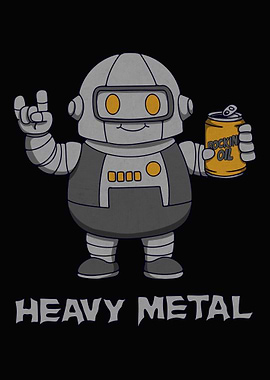 Heavy Metal Chubby Robot