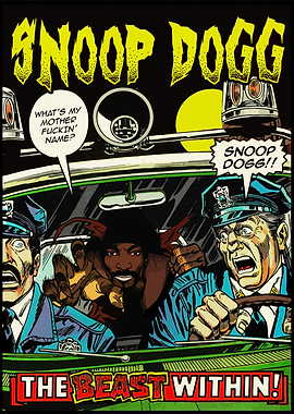 Snoop Dogg Comic Book Cover