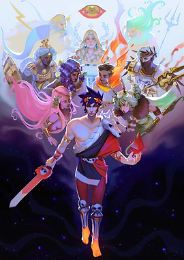 Hades Game Character and Gods