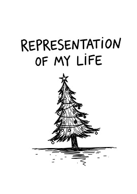 Representation of My Life Christmas Tree