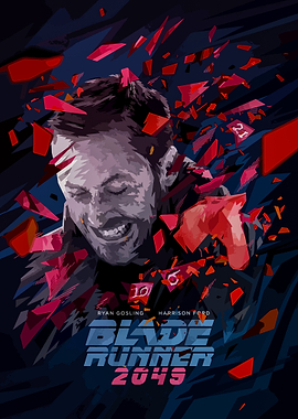 Blade Runner 2049 Movie Poster Art