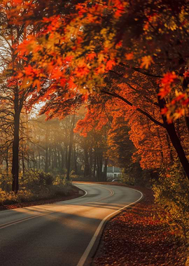 Autumn Road