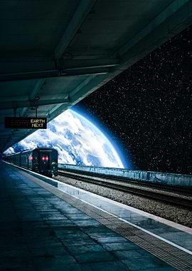Space Train Station: Earth Next