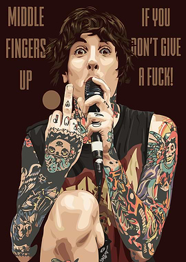 Oliver Sykes Illustration