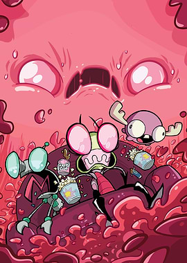 Invader Zim: Watching Horror Movie