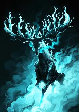 Ethereal Glowing Deer
