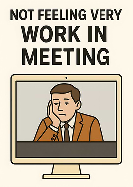 Not Feeling Very Work In Meeting