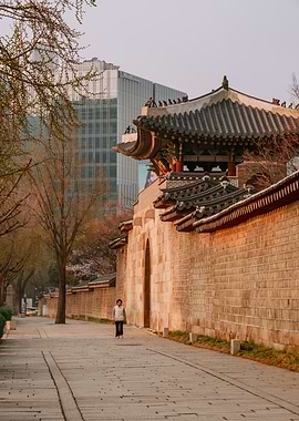 Early Morning in Seoul, South Korea