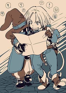 Final Fantasy IX: Vivi and Zidane