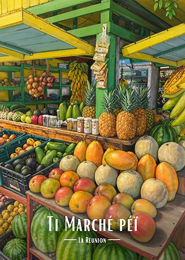 Ti Marché Péi - La Réunion Market