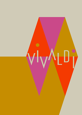Vivaldi Geometric Abstract Art