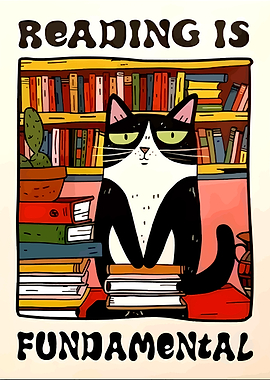 Reading Cat