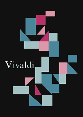Vivaldi Geometric Abstract Art