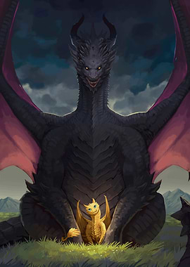 Tairn and Andarna Fourth Wing