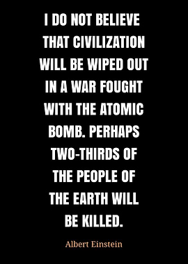 Albert Einstein Quote on Civilization