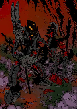 Bionicle Comic Art