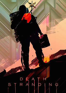 Death Stranding Game Poster Art