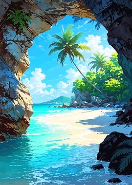 Tropical Beach Paradise