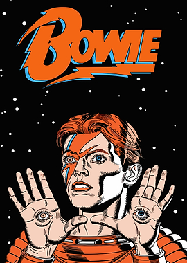 David Bowie Comic Art