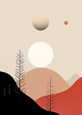 Nordic Minimalism Landscape