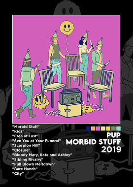 PUP Morbid Stuff Album Cover