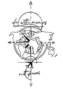 Die with Memories Travel Art