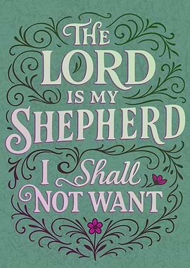 The Lord is My Shepherd Art