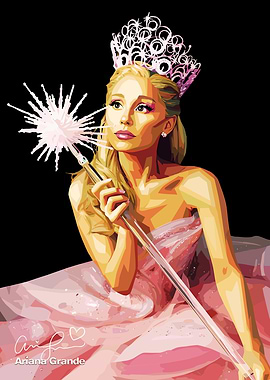 Ariana Grande Digital Portrait