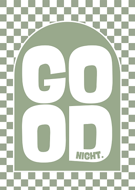 Good Night Funky Positive Art