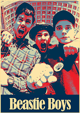 Beastie Boys Poster Art