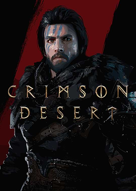 Crimson Desert Game Character Portrait