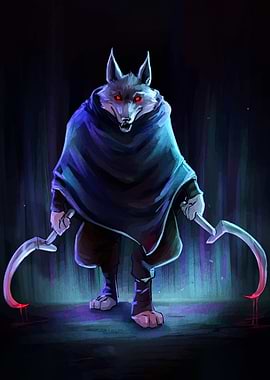 Death Wolf with Scythes