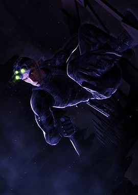 Sam Fisher in the shadows